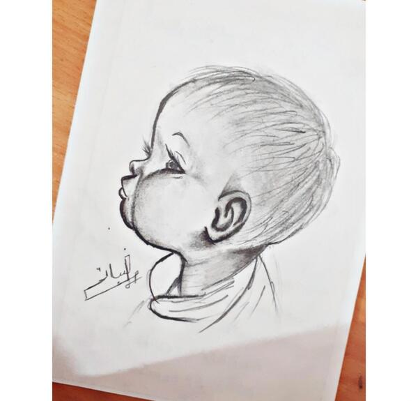 عکس سیاه و سفید نی نی