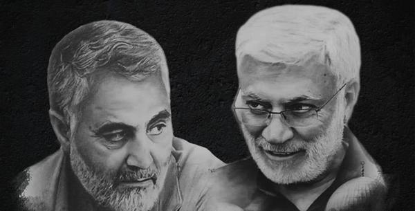 عکس سیاه و سفید قاسم سلیمانی
