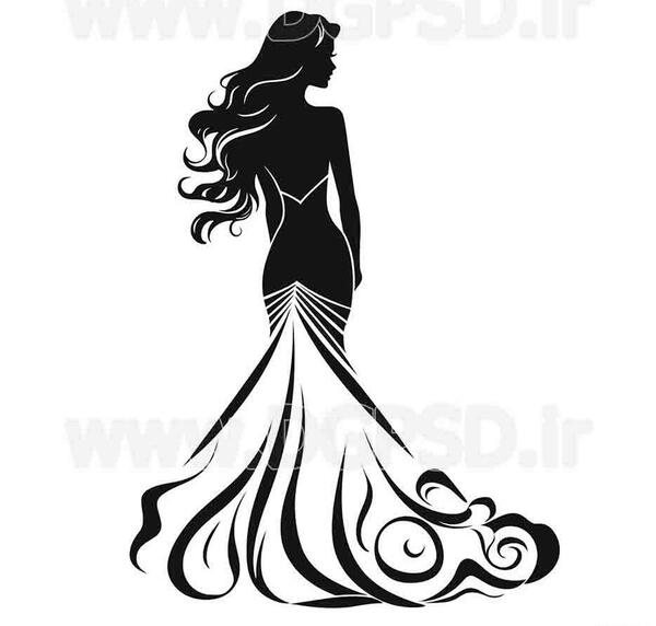 عکس سیاه و سفید عروسکی