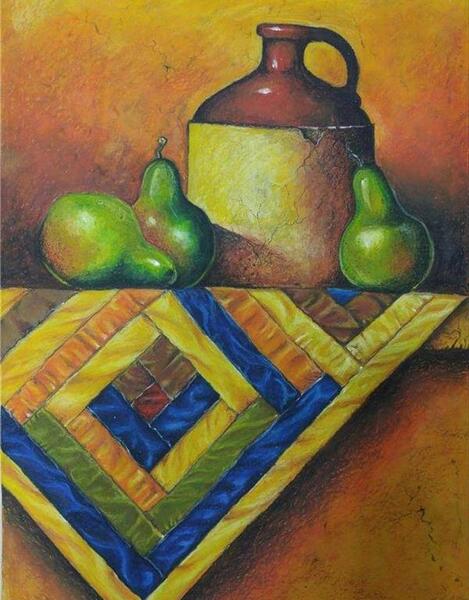 عکس طراحی سیاه و سفید میوه