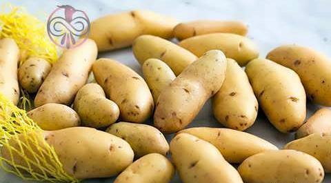 عکس سیب زمینی سیاه و سفید