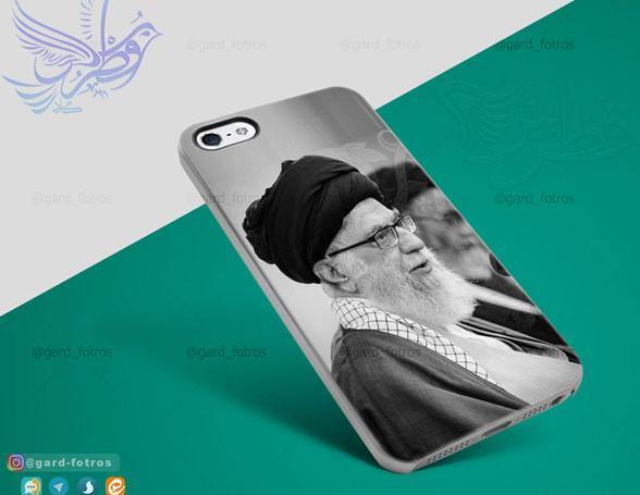 عکس سیاه و سفید رهبر