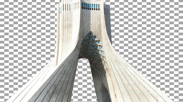 عکس سیاه و سفید برج آزادی
