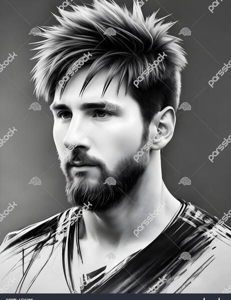 عکس سیاه سفید نیمار