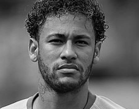 عکس سیاه سفید نیمار
