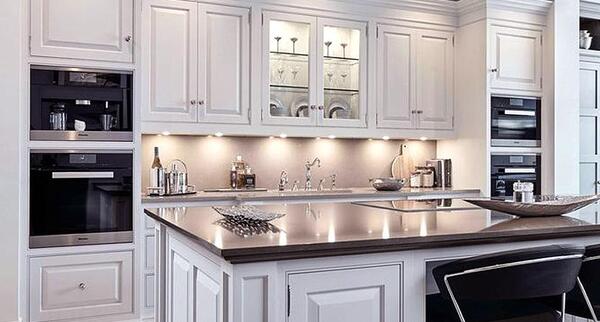 عکس کابینت سفید صدفی