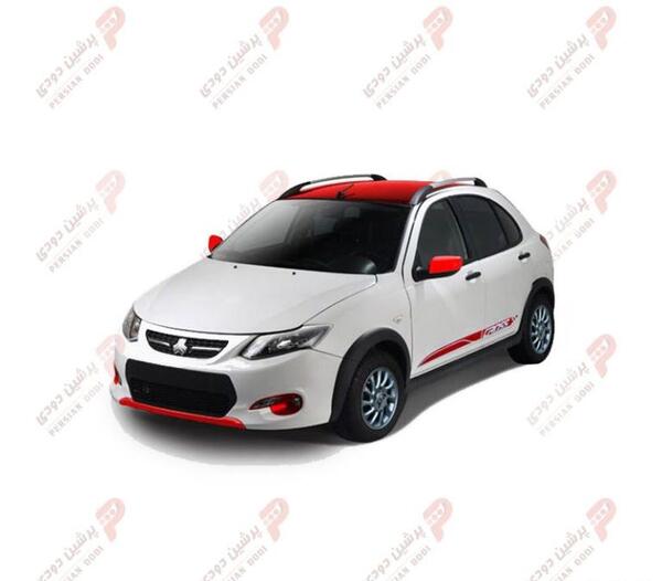 عکس پارس سفید شیشه دودی