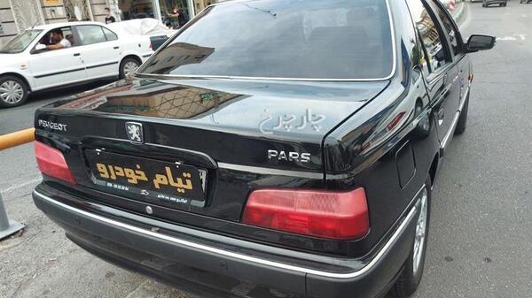 عکس پژو پارس سفید صفر