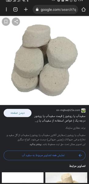 عکس سفیداب پنبه رو