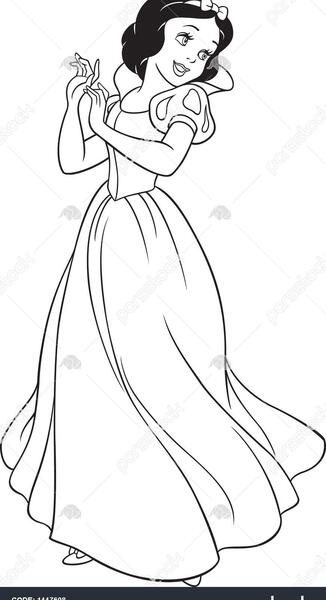 عکس کارتونی سفیدبرفی