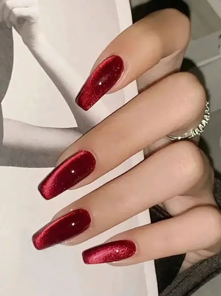 عکس ناخن اینه ای