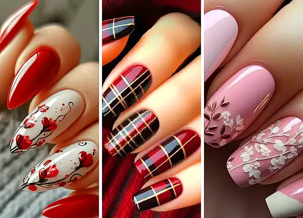 عکس ناخن اینه ای