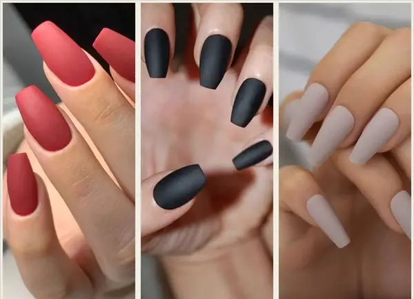 عکس کاشت ناخن اینه ای