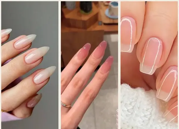 عکس کاشت ناخن اینه ای