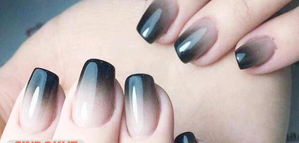 عکس ناخن بیبی بومر مشکی