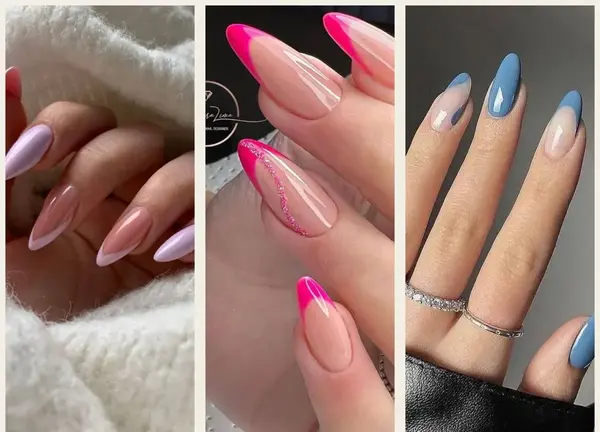 عکس کاشت ناخن بلند دخترانه