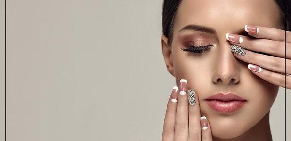 عکس ناخن مصنوعی بچه گانه ساده