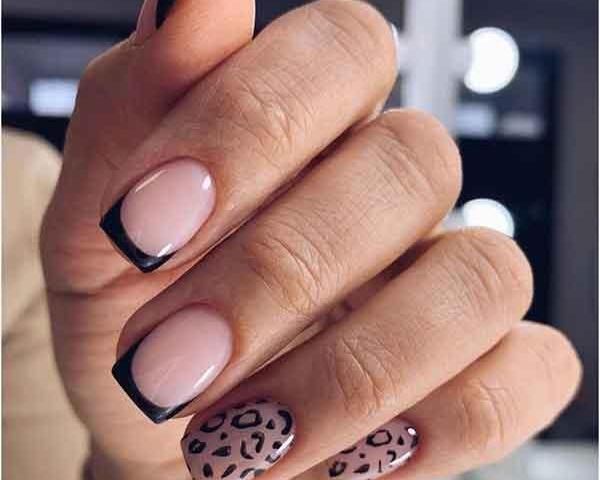 عکس ناخن پلنگی قرمز