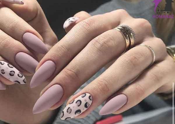 عکس مدل ناخن پلنگی
