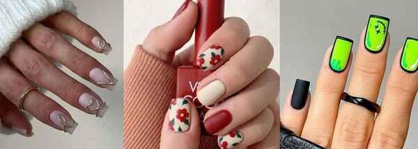 عکس ناخن تابستانی دخترانه