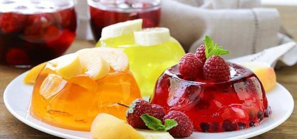 عکس ژله چند میوه