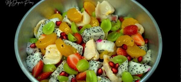 عکس ژله چند میوه