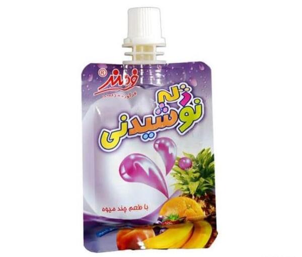 عکس ژله چند میوه
