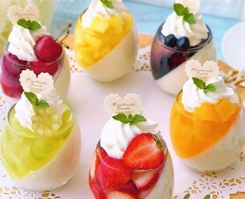 عکس ژله چند میوه