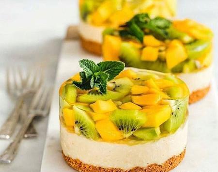 عکس ژله چند میوه