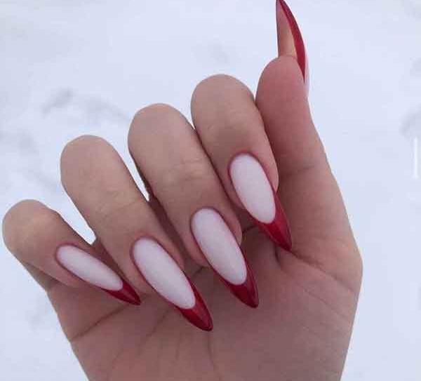 عکس ناخن تیز و بلند