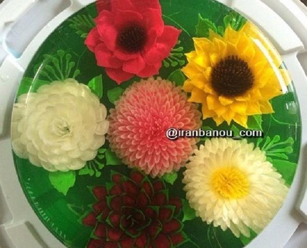 عکس ژله تزریقی گل افتابگردان