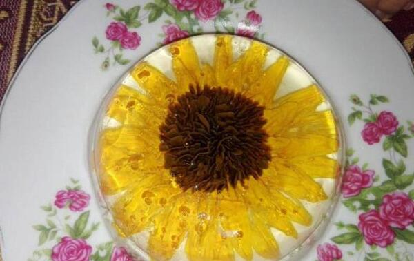 عکس ژله تزریقی گل افتابگردان