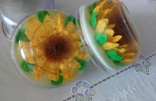 عکس ژله تزریقی گل افتابگردان