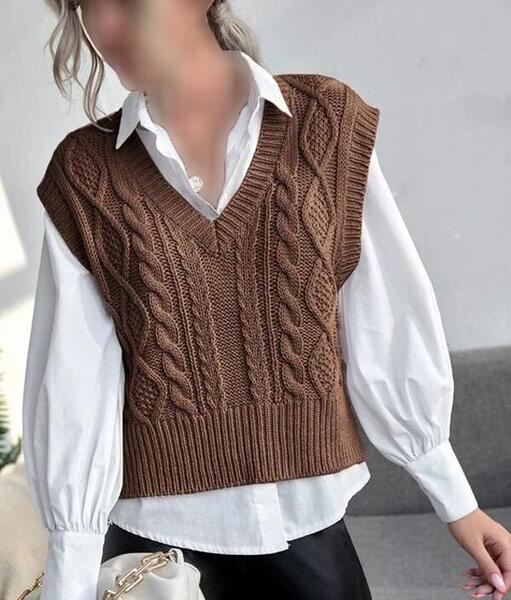 عکس ژیله بافتنی زنانه