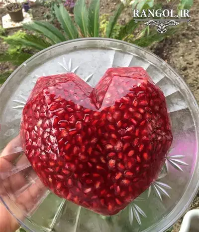 عکس تزیین ژله با میوه