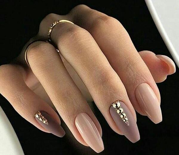 عکس ناخن دخترانه ساده
