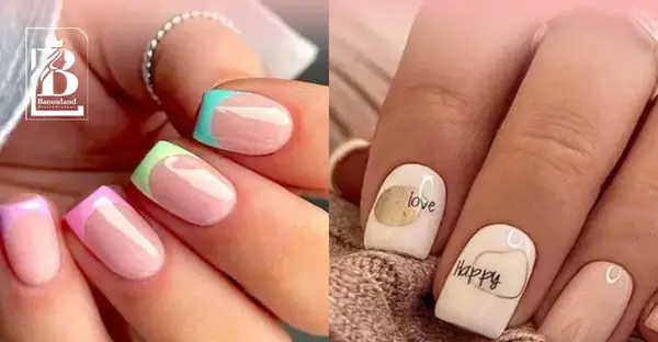 عکس ناخن دخترانه زیبا