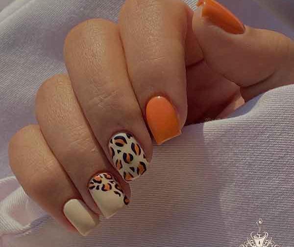 عکس ناخن دخترانه شیک کوتاه