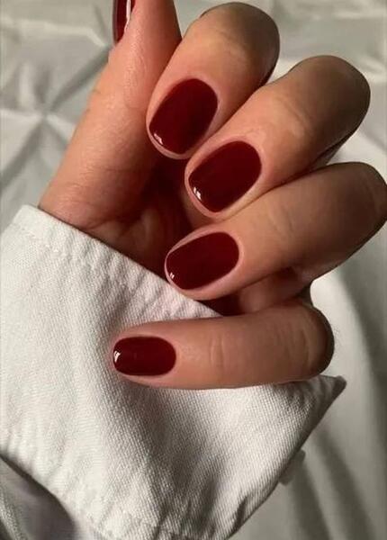 عکس ناخن ژلیش دخترانه کوتاه