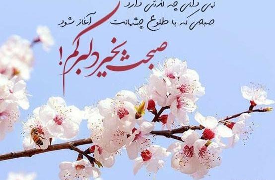 عکس سلام صبح بخیر عاشقانه جدید