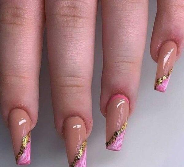 عکس کاشت ناخن دراز