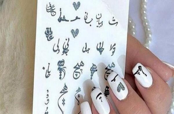 عکس لنز ناخن دخترانه فانتزی