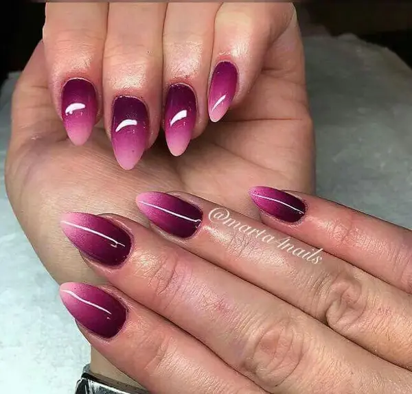 عکس ناخن رنگی رنگی