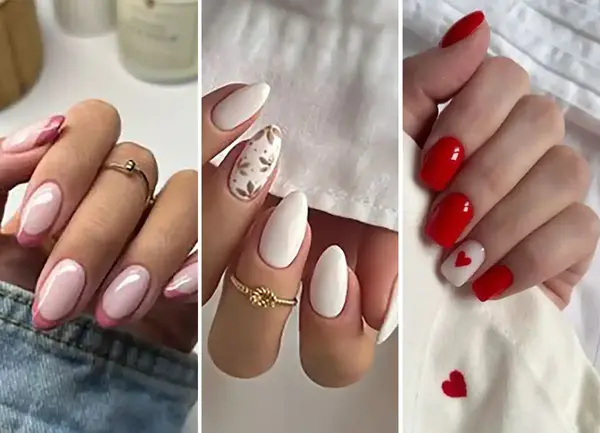 عکس ناخن زنانه ساده