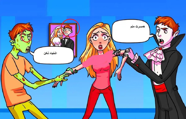 عکس زامبی برای صفحه گوشی