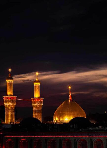 عکس حرم امام حسین برای صفحه گوشی با کیفیت