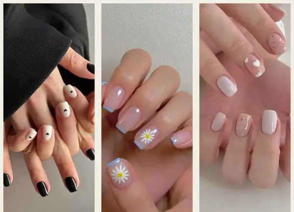 عکس ناخن ژلیش دخترانه کیوت