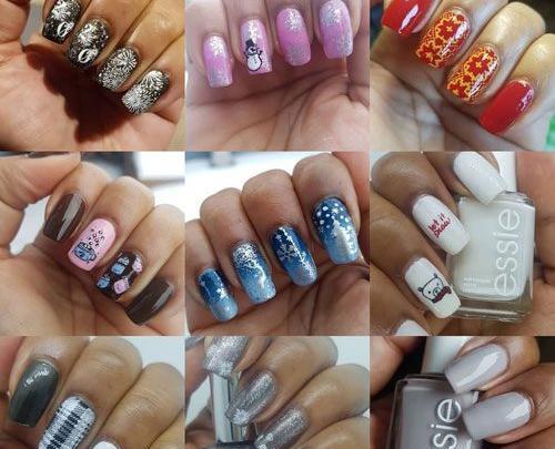 عکس ناخن های ژلی دخترانه