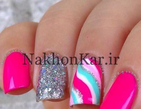 عکس ناخن ژله