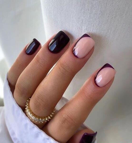 عکس ناخن ساده و قشنگ
